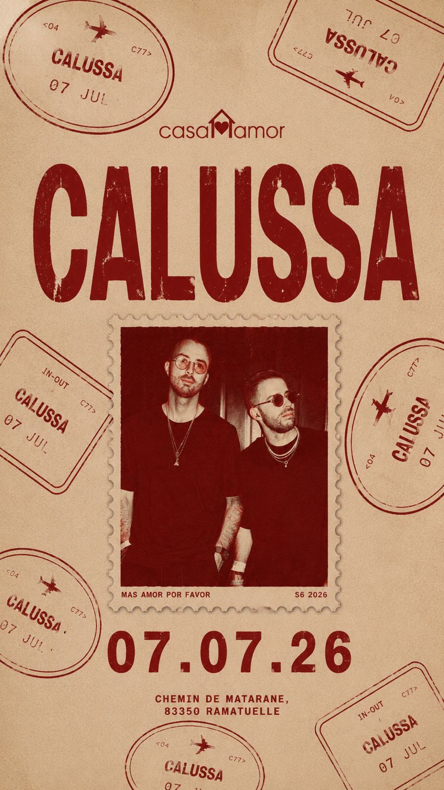 Calussa at Casa Amor