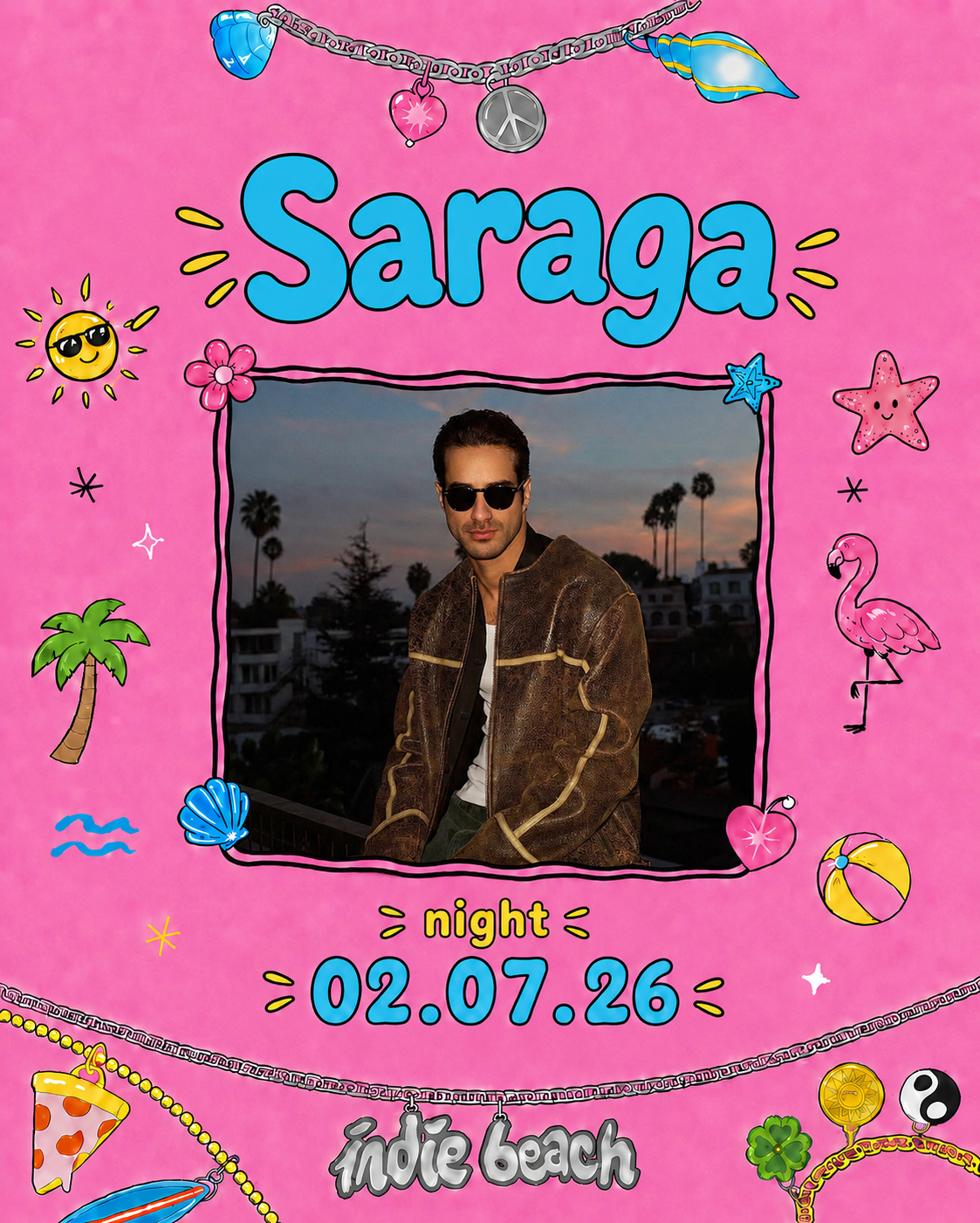 Saraga at Indie Beach