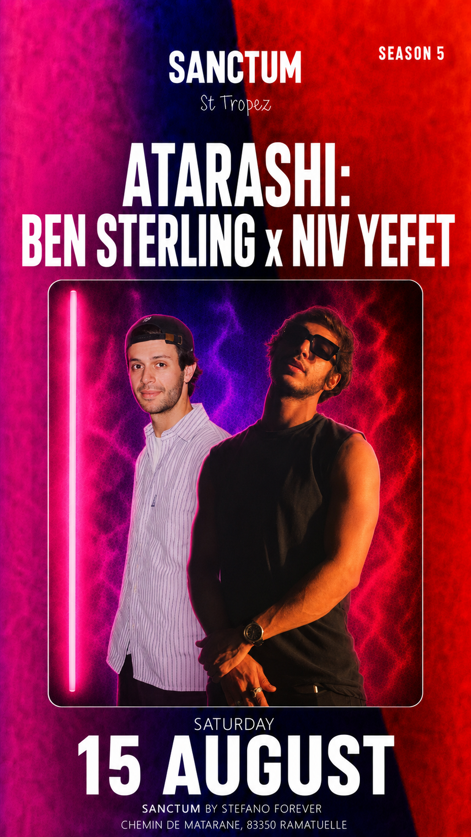 Atarashi: Ben Sterling x Niv Yefet at Sanctum