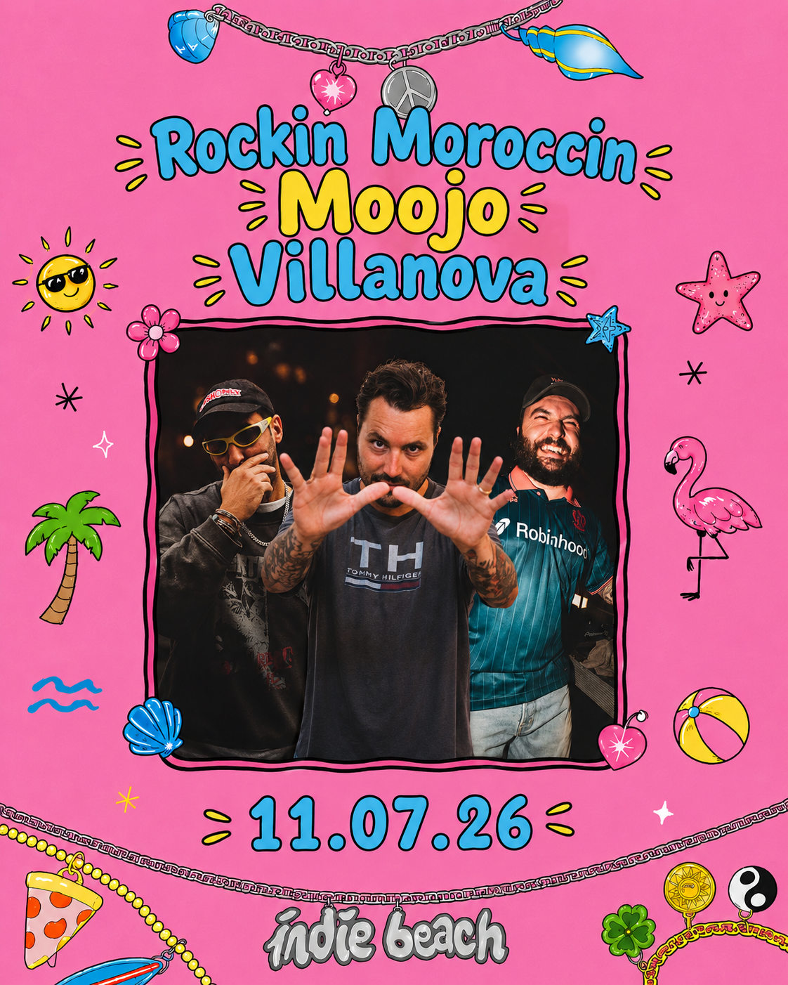 Rockin Moroccin / Moojo B2B Villanova at Indie Beach