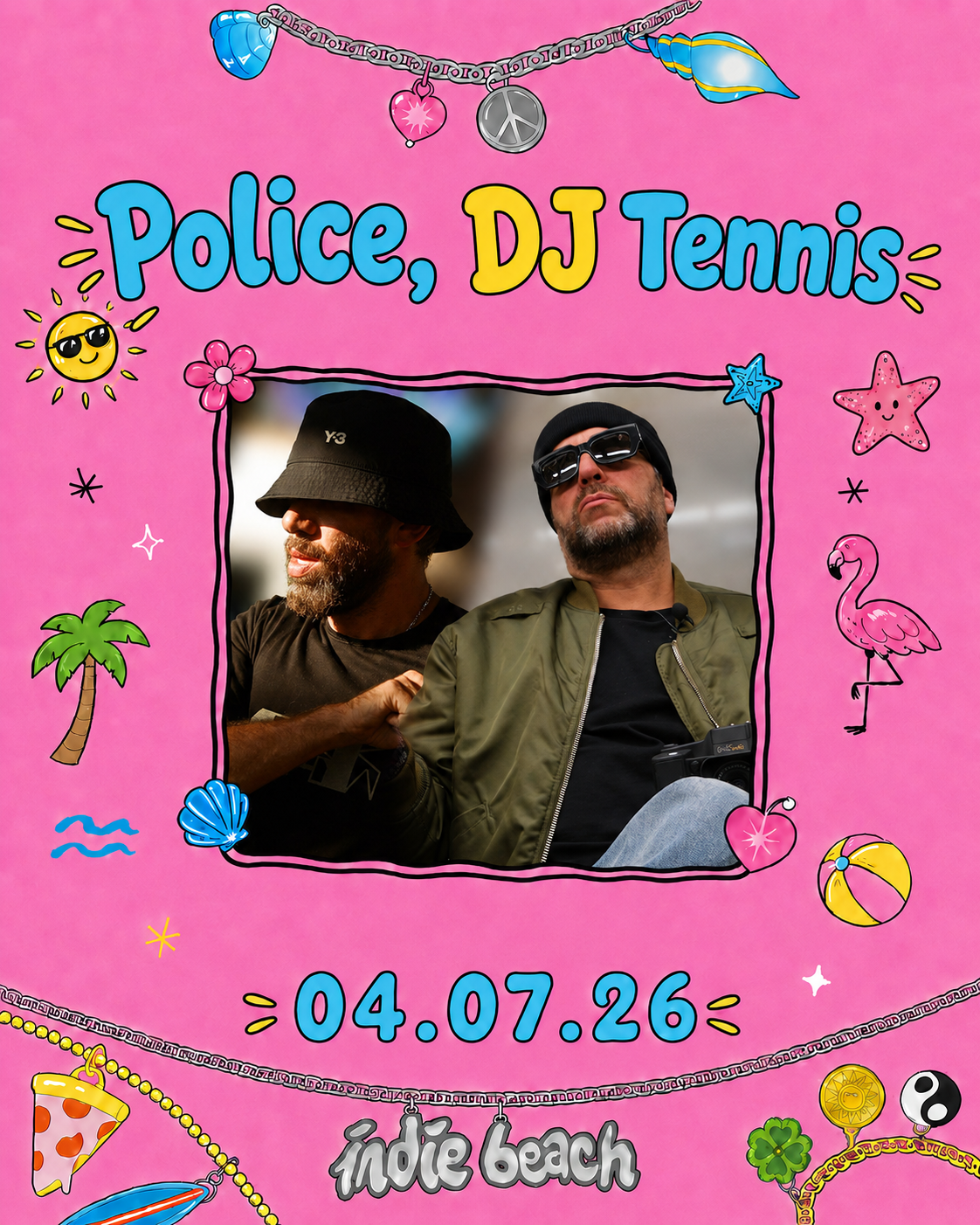 DJ Tennis / Police at Indie Beach