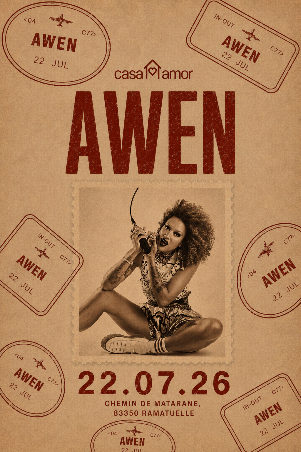 Awen at Casa Amor