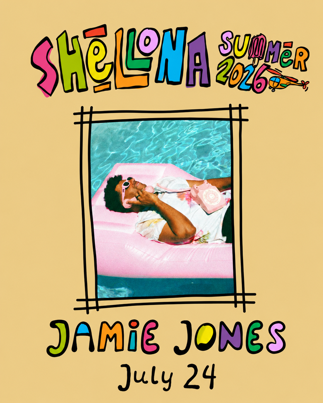 Jamie Jones at Shellona