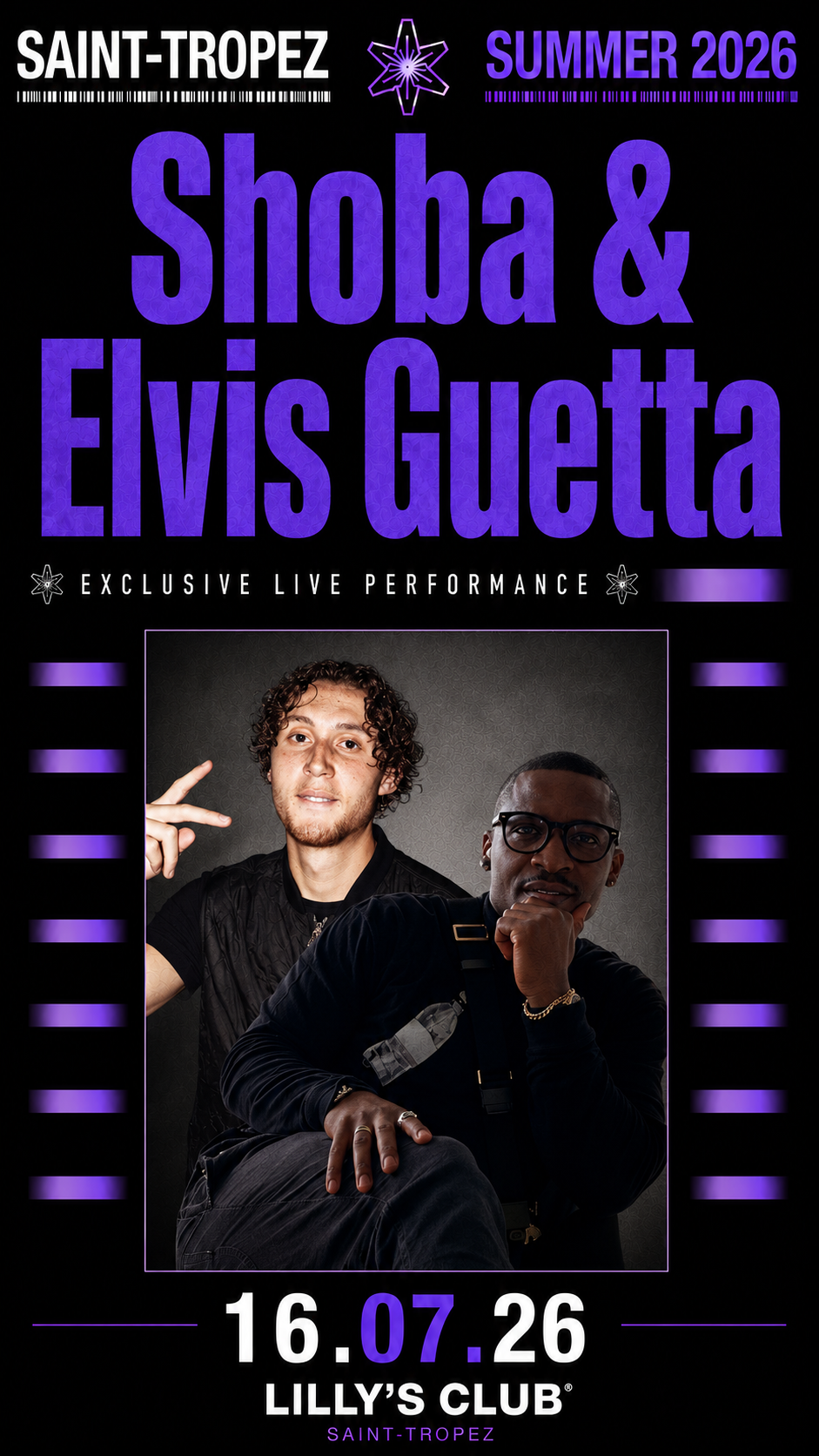 Shoba & Elvis Guetta at Lilly's Club