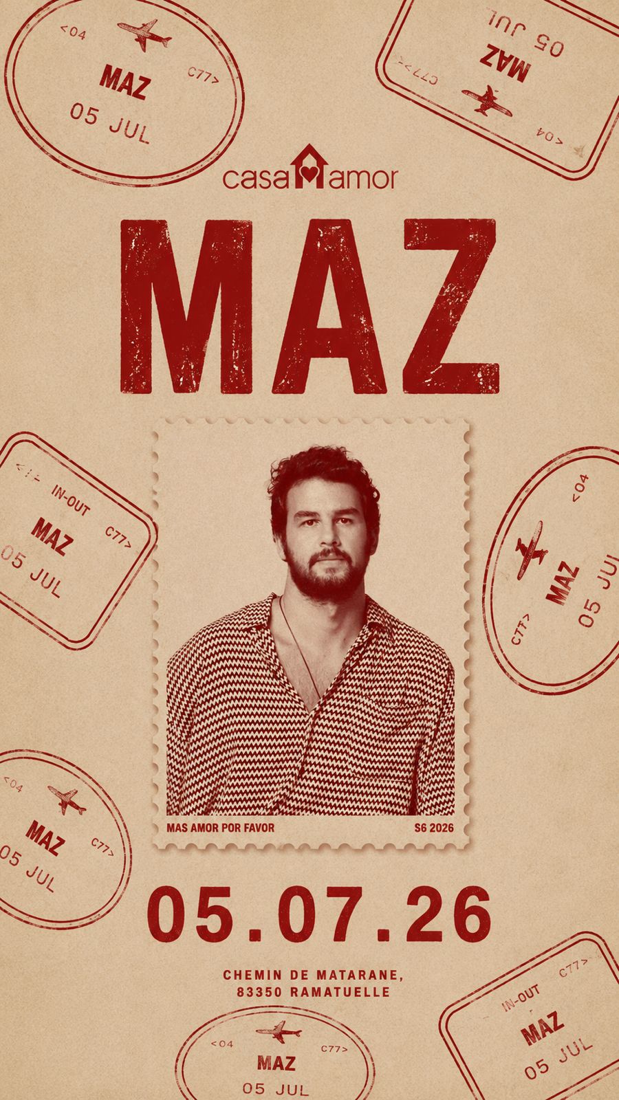 Maz at Casa Amor