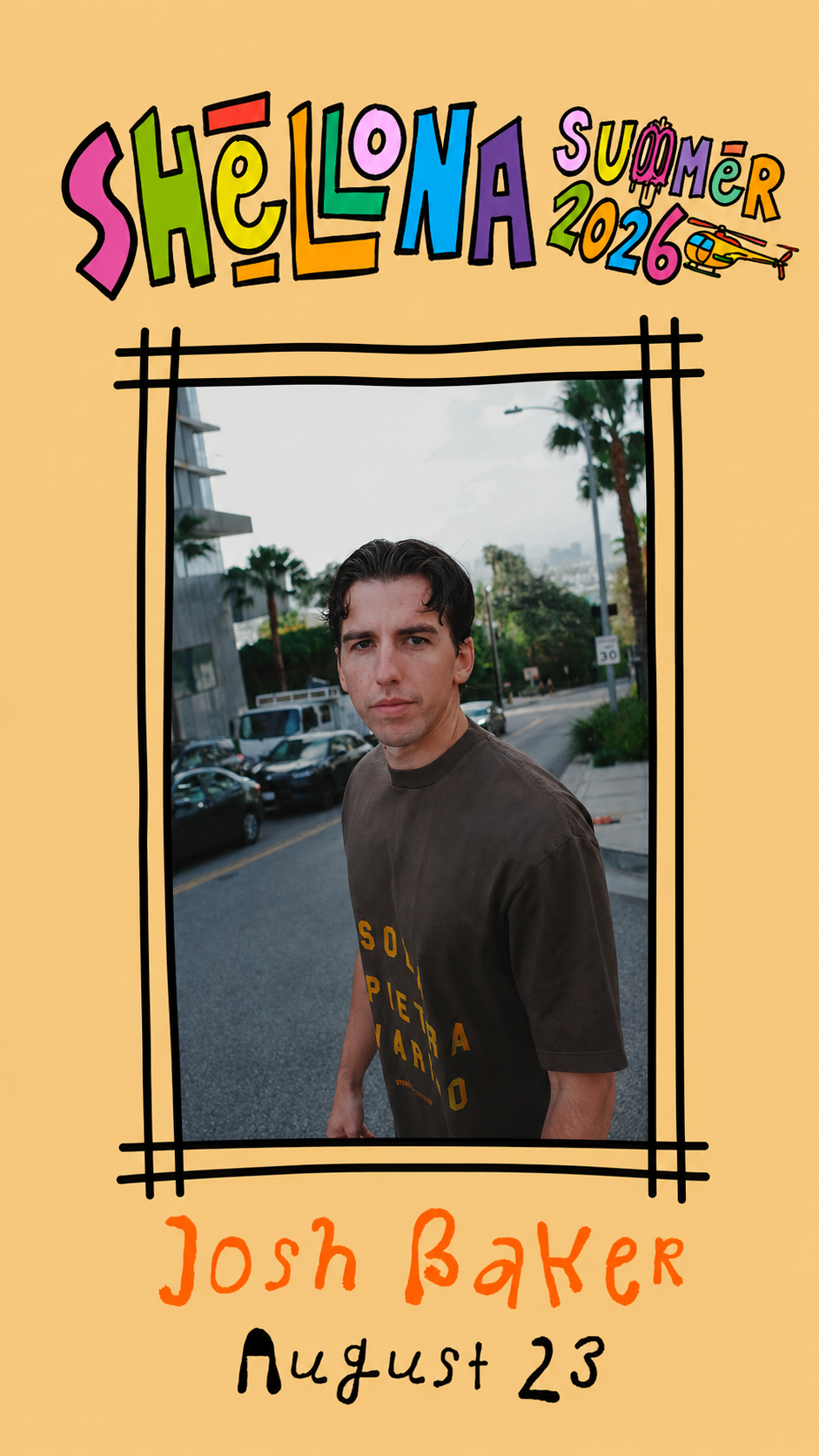Josh Baker at Shellona