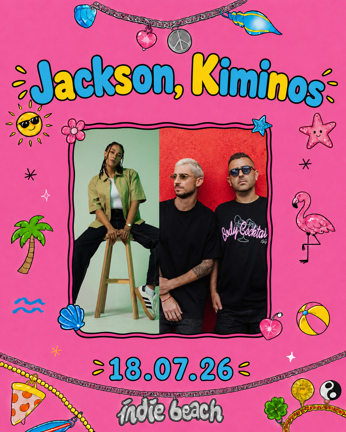 Jackson / Kimonos at Indie Beach