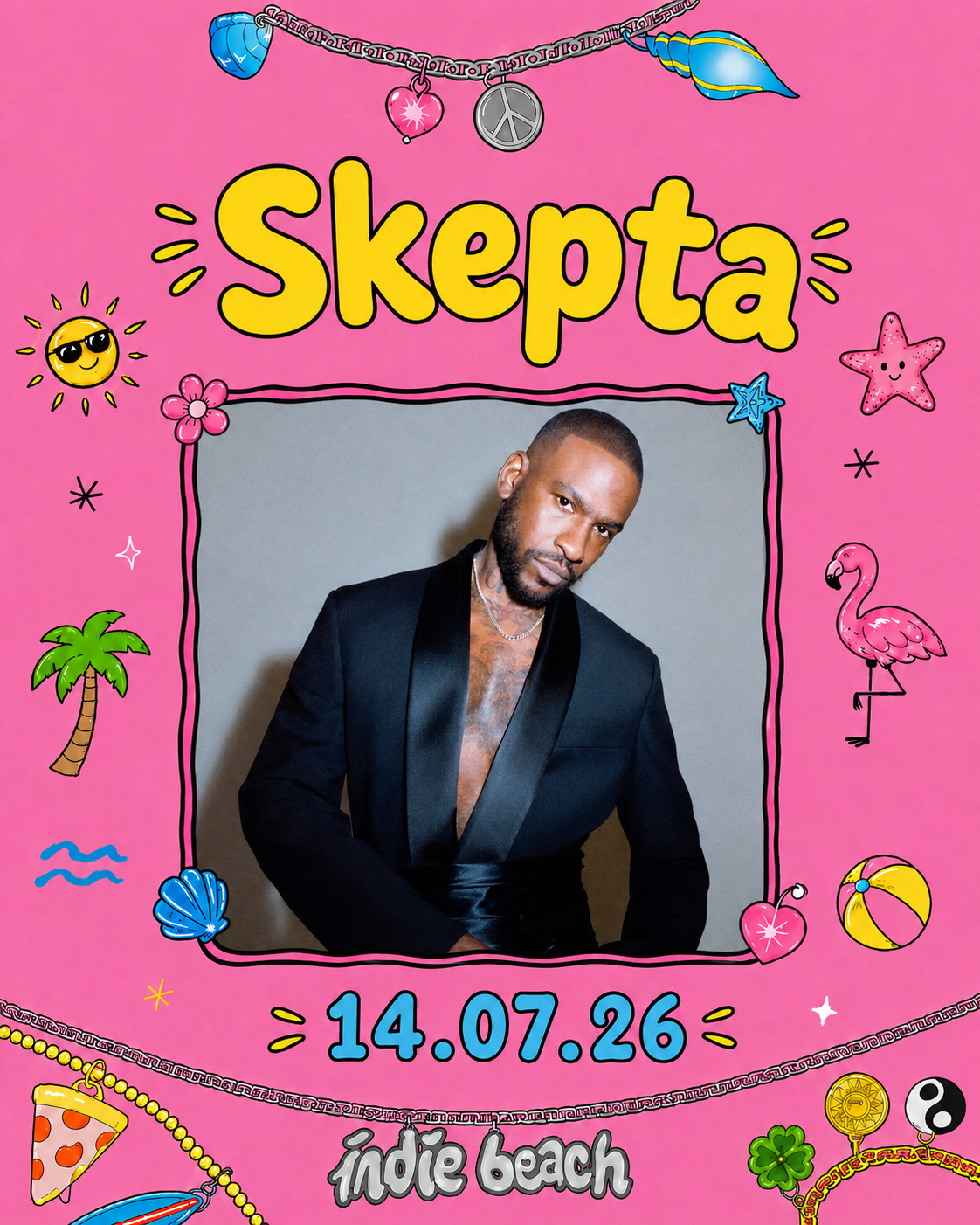Skepta at Indie Beach