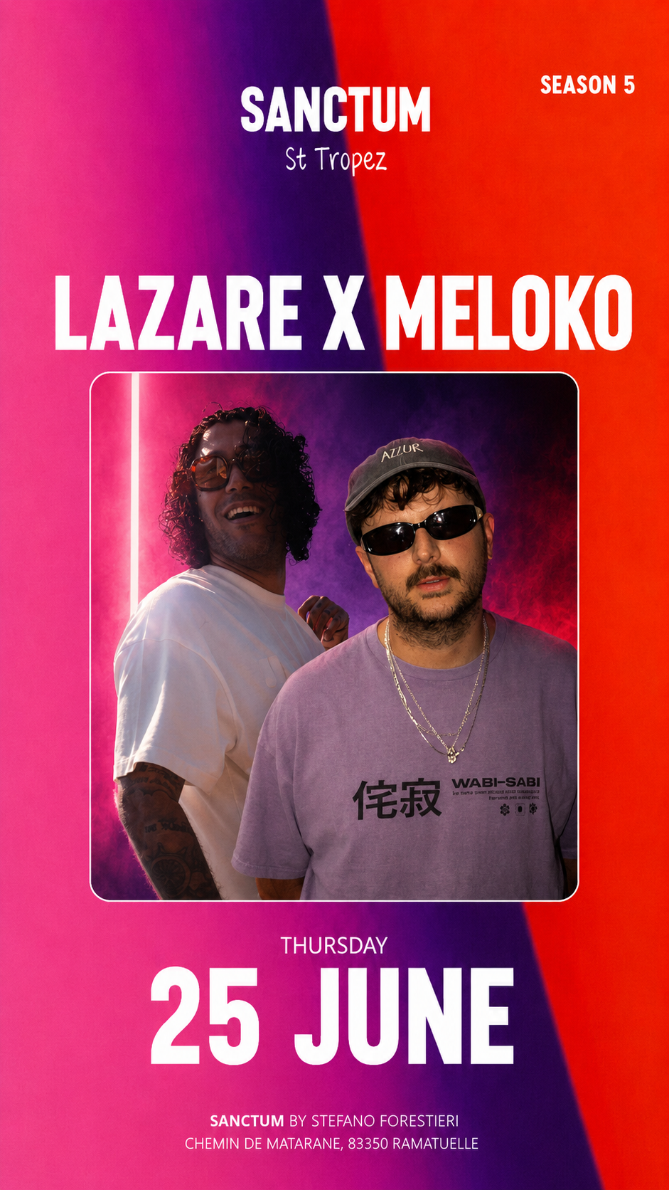 Lazare x Meloko at Sanctum