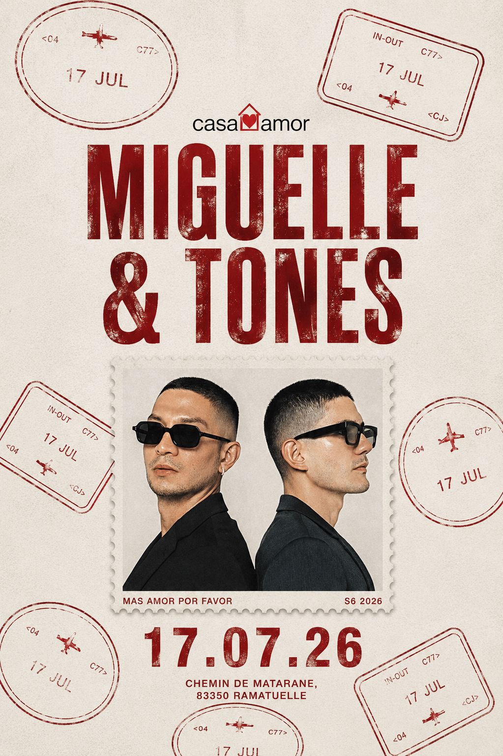 Miguelle & Tones + Skinny at Casa Amor