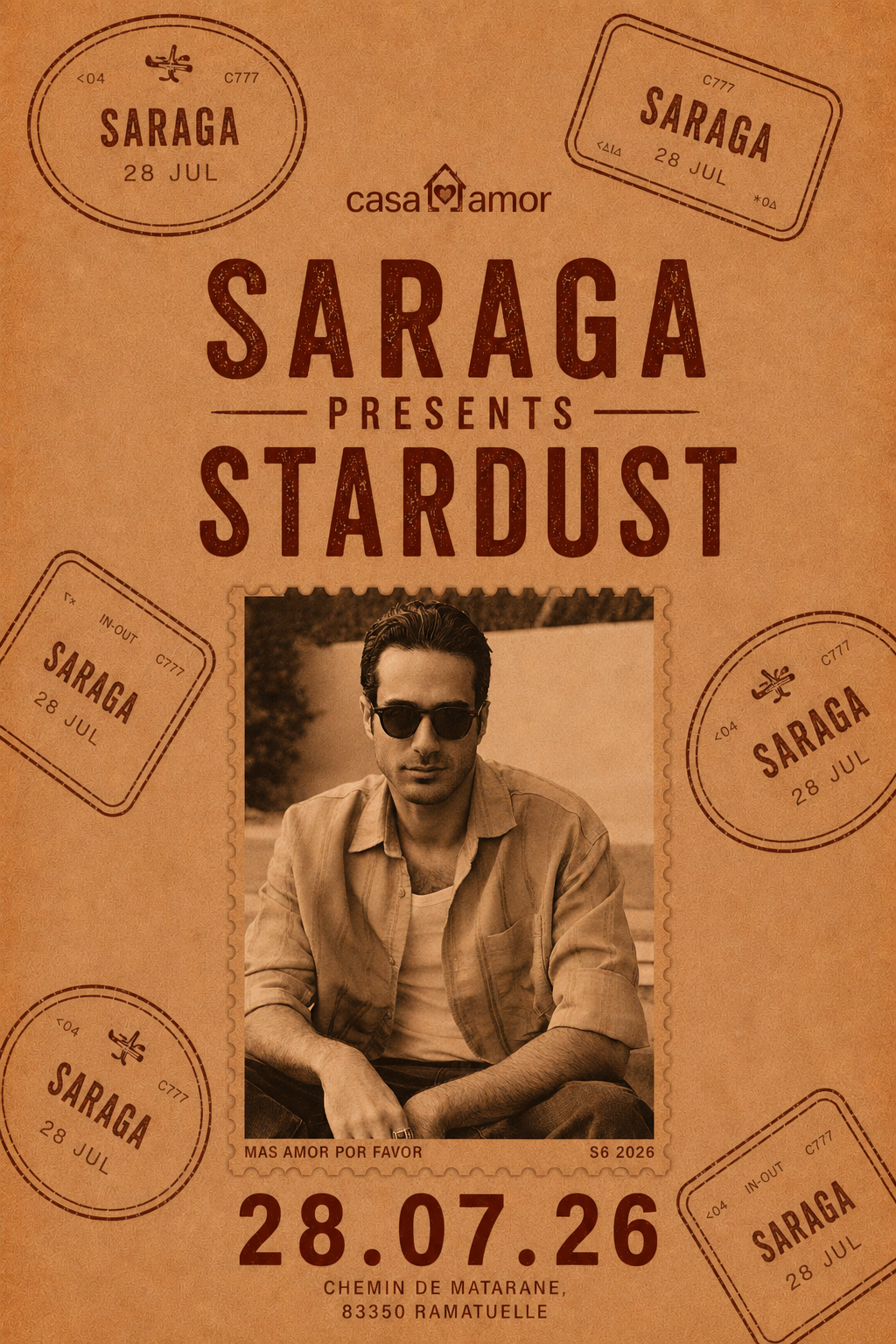 Saraga Presents Stardust at Casa Amor