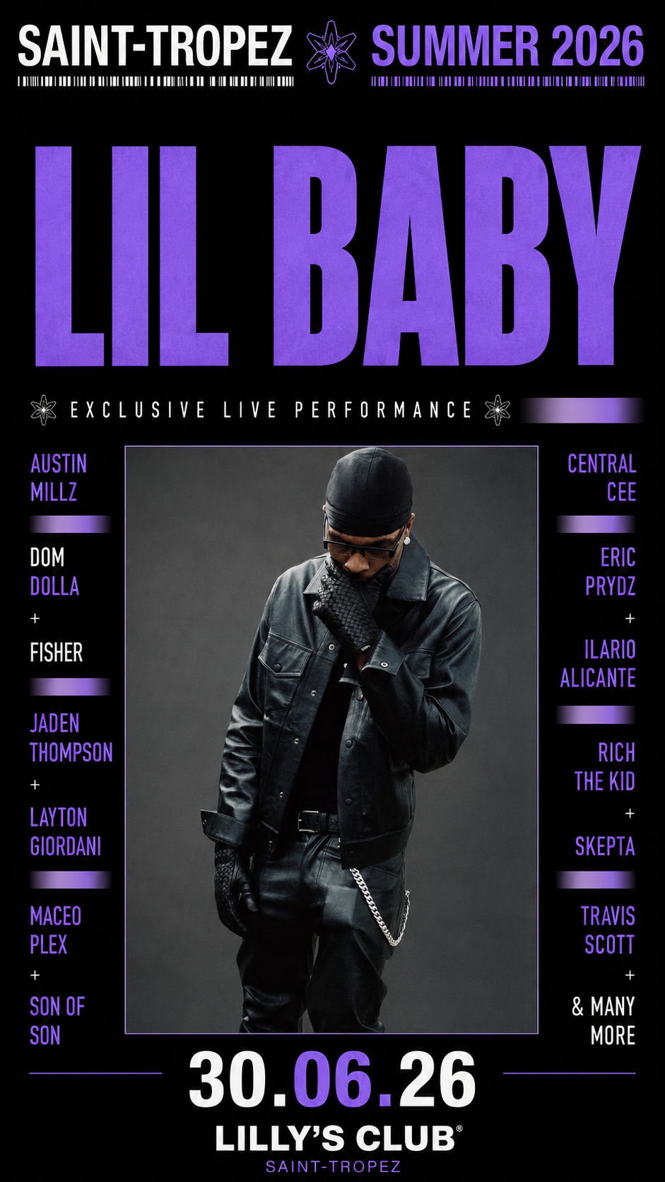 Lil Baby at Lilly's Club