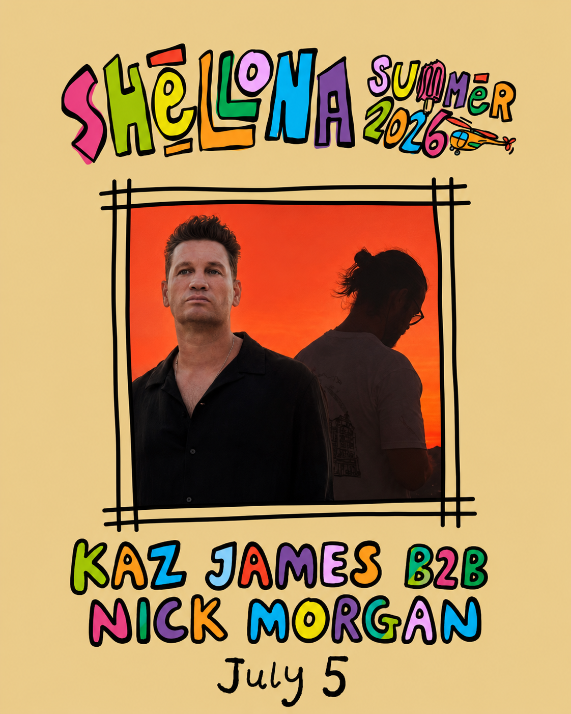 Kaz James B2b Nick Morgan at Shellona