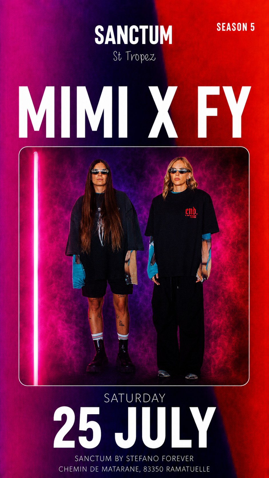 Mimi x FY at Sanctum